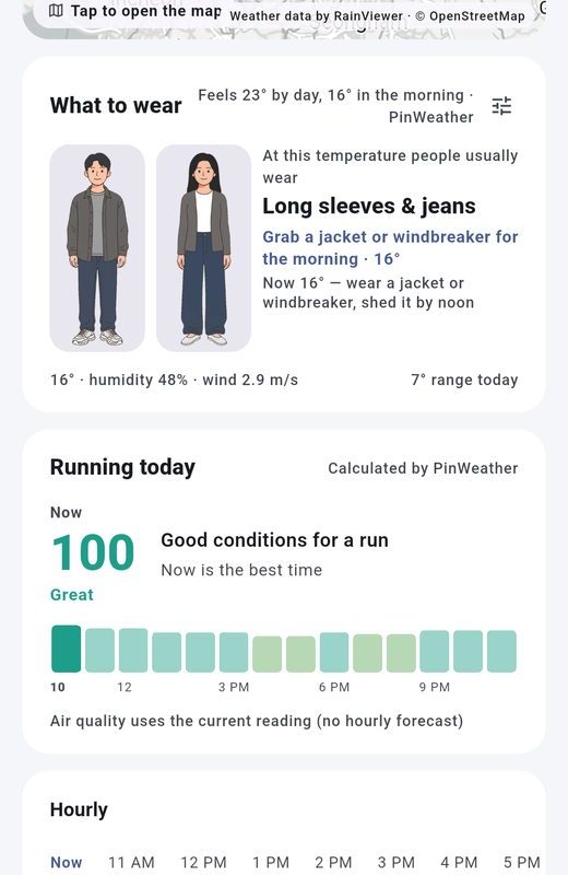 What to wear card